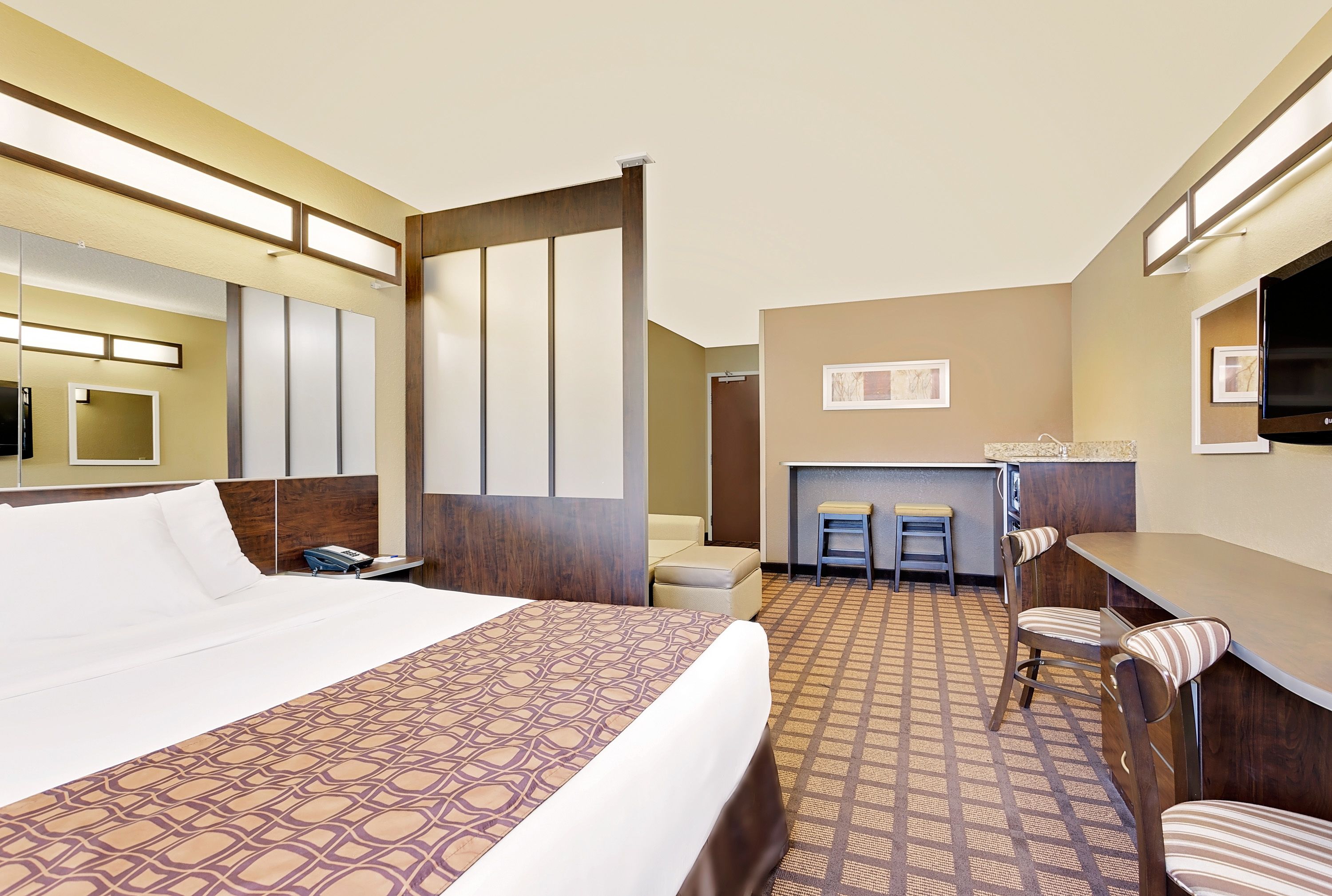 desk, laptop workspace, blackout curtains, soundproofing