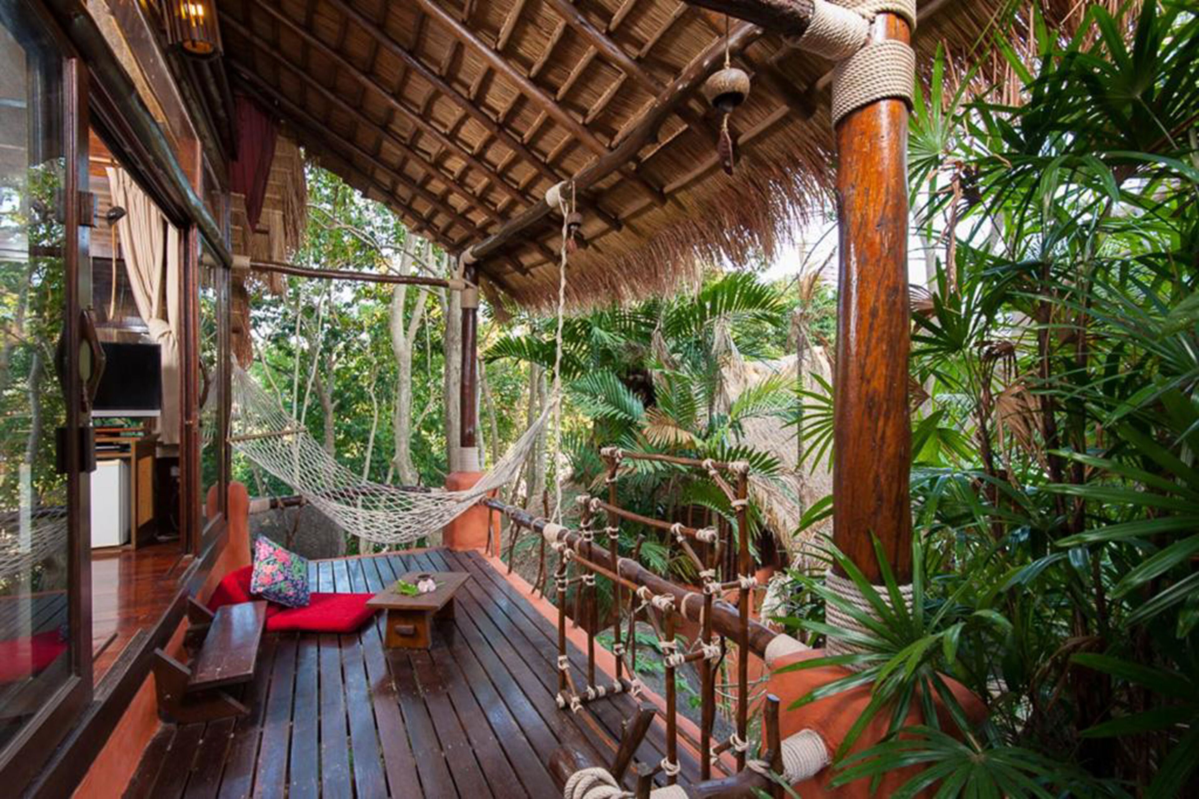 Cottage Tree Top Villa | Vista do quarto