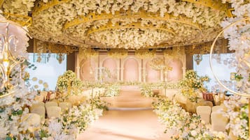 Indoor wedding