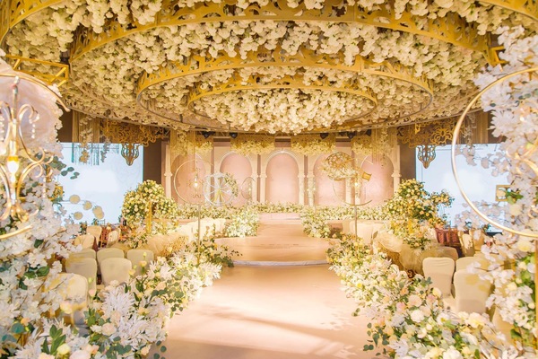 Indoor wedding