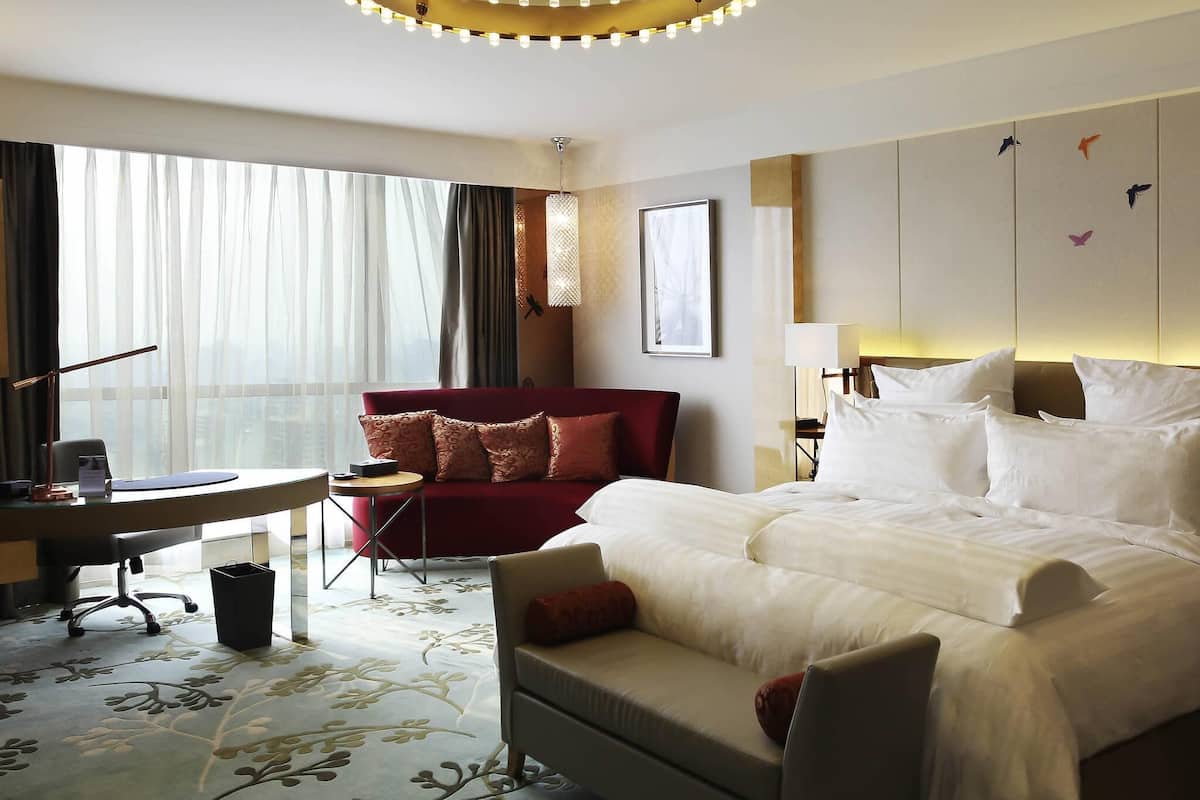 Ropa de cama de alta calidad y artículos del minibar gratis