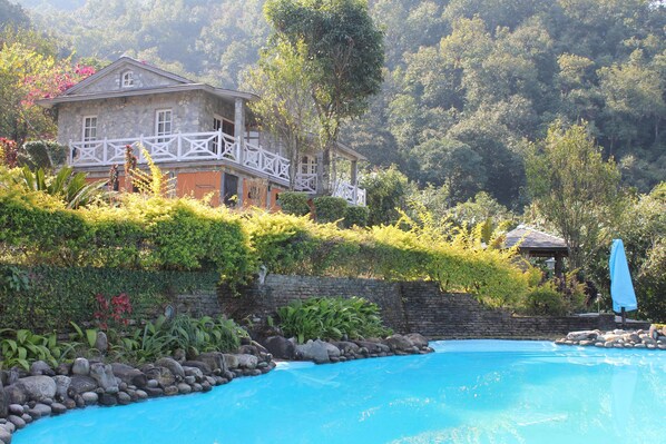 Cottage, Waterfront (Single) | Balcony view