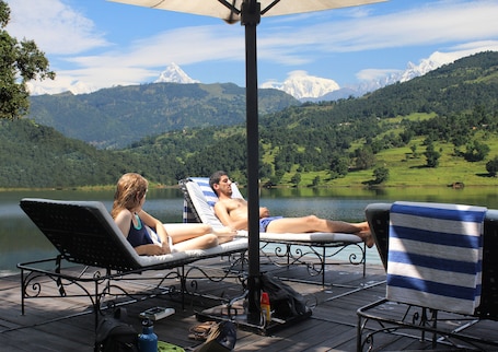 View from property. The Begnas Lake Resort & Villas