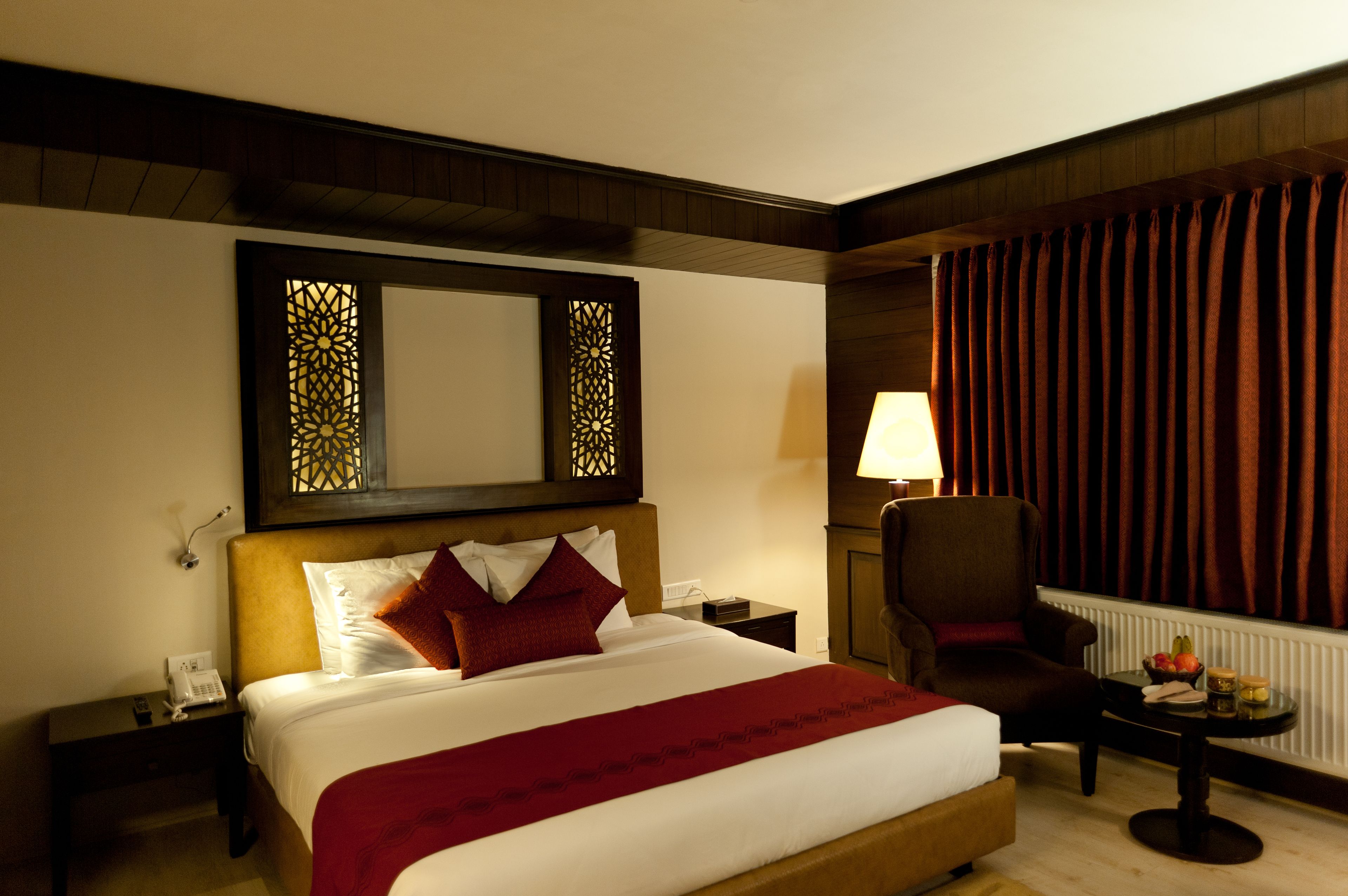 deluxe room | in-room safe, desk, blackout curtains, iron/ironing board