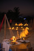 Couples dining