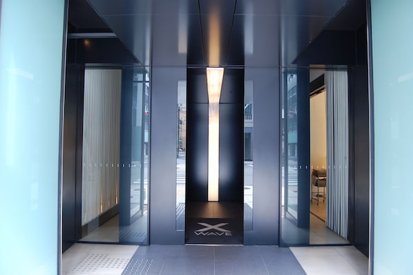 Fassade der Unterkunft