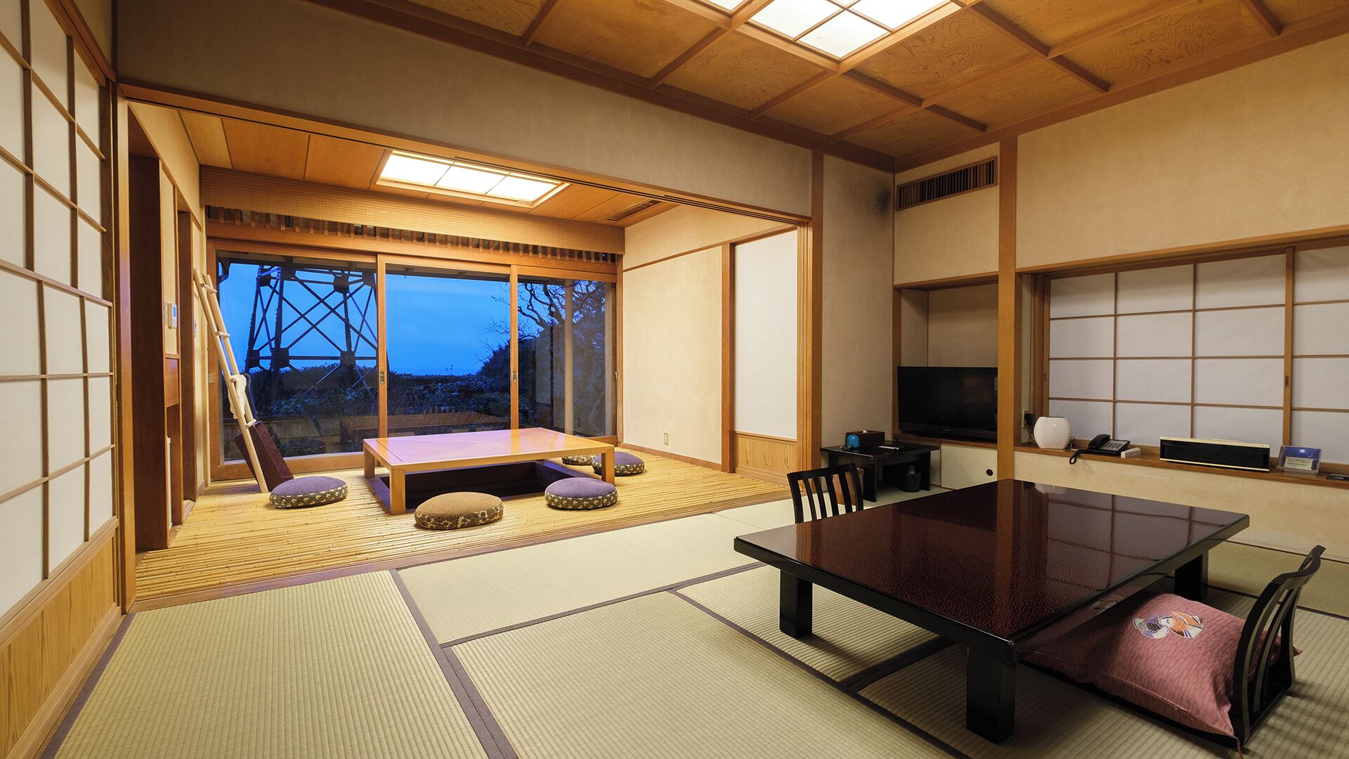 Japanese-Style Premium, Open-Air Bath, Optional meals in room, Non Smoking | Down comforters, in-room safe, iron/ironing board, free WiFi