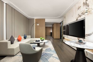 Suite, 1 Bedroom, River View (Living Area) | Minibar, free wired Internet