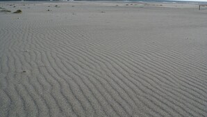 A wide, open sandy beach with gentle waves in the background. - Hamamatsu Hotel (Hamamatsu)