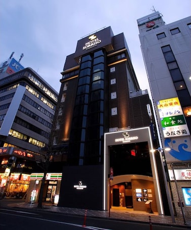 Front of property - evening/night. Hotel Sorriso Hamamatsu
