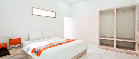 디럭스 더블룸 | 책상, 무료 WiFi, 침대 시트