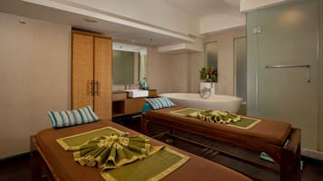 Body treatments, body scrubs, manicures and pedicures