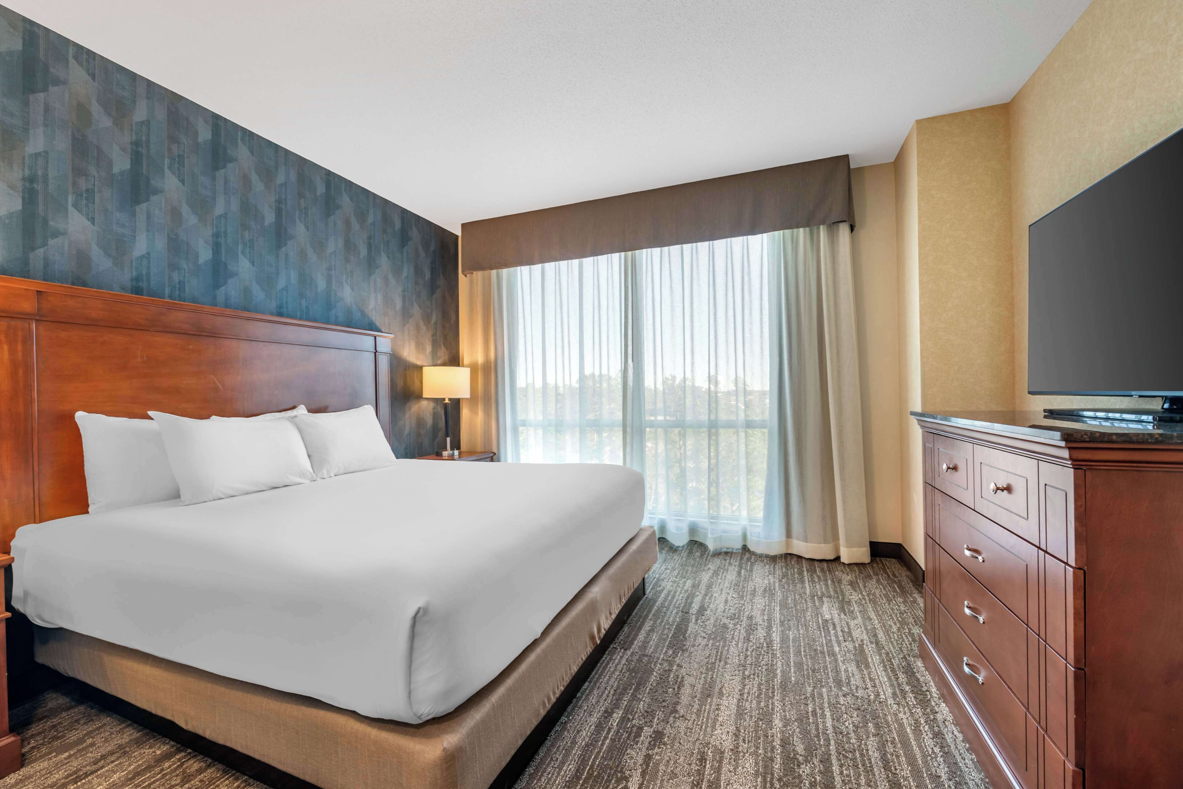 blackout curtains, iron/ironing board, free cots/infant beds