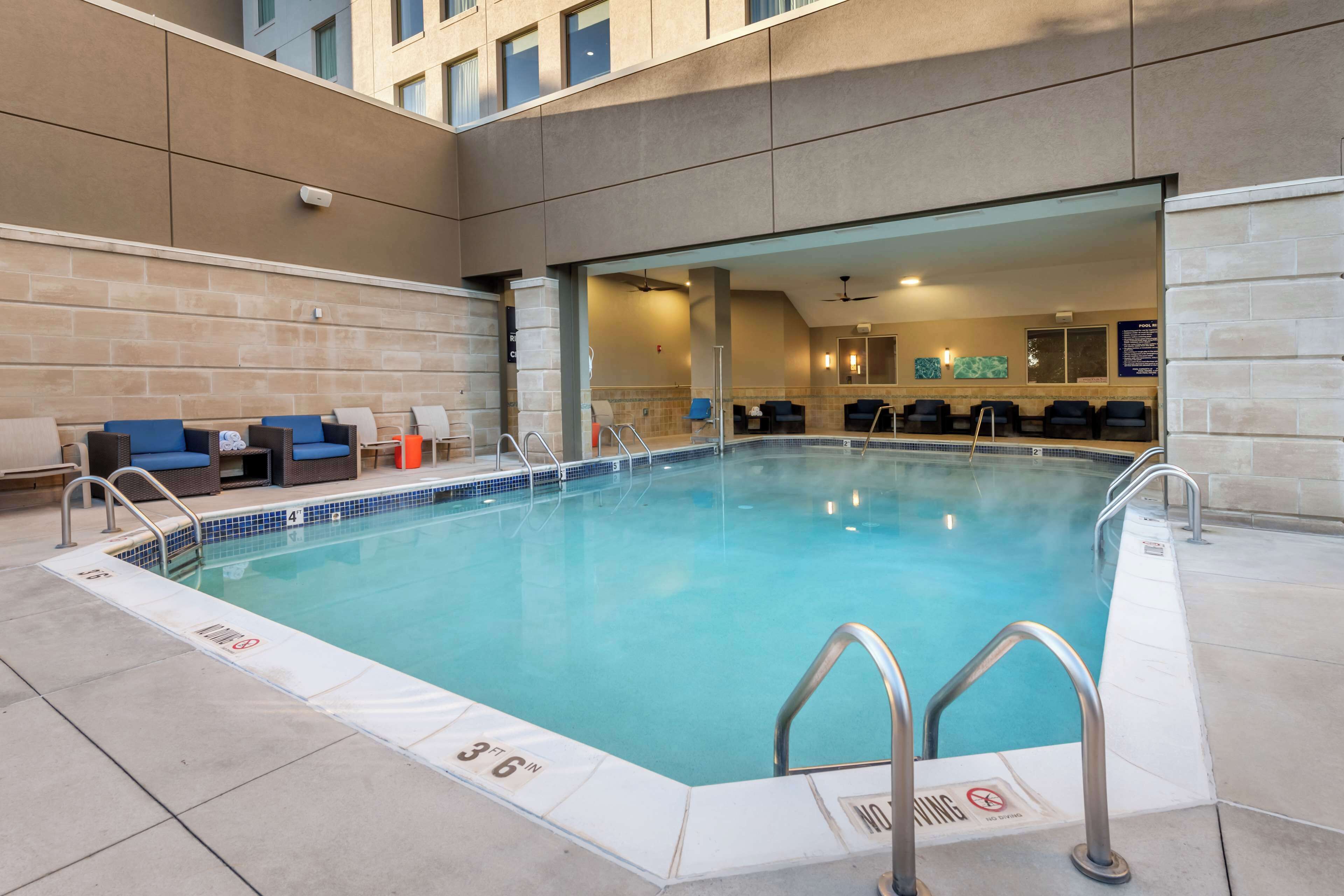 indoor pool, outdoor pool
