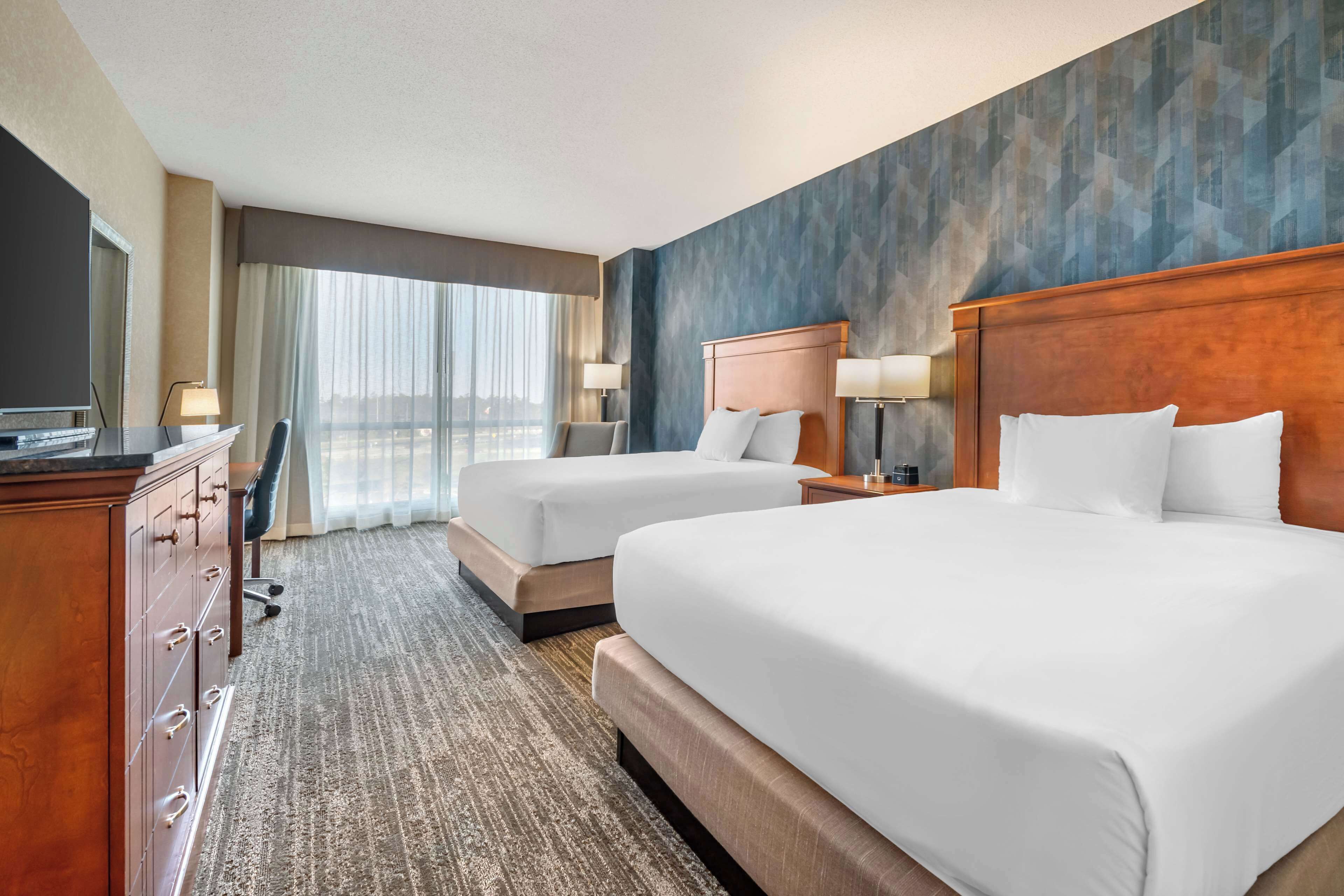 blackout curtains, iron/ironing board, free cots/infant beds