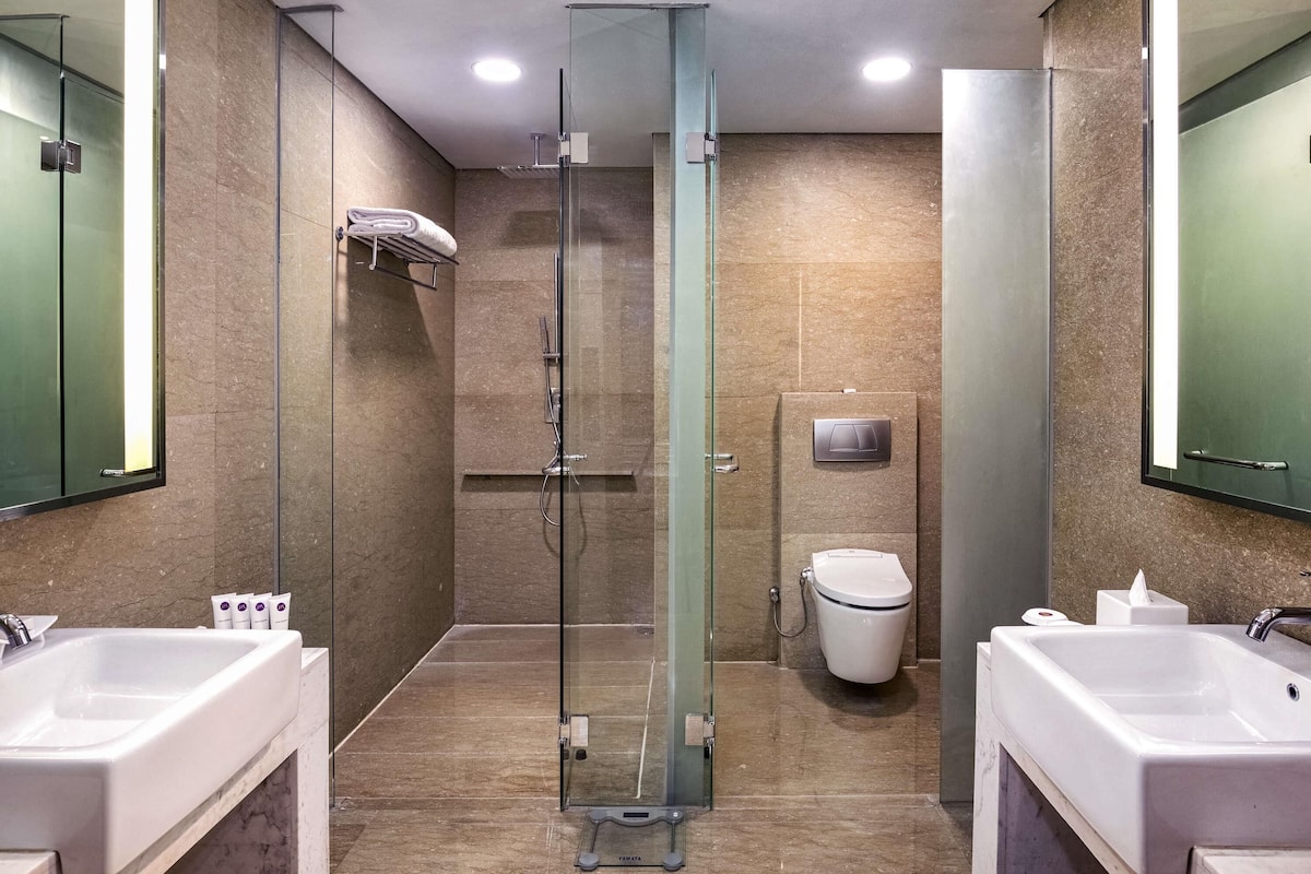 1 habitación, minibar, caja de seguridad en la habitación y escritorio