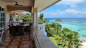 Apartment, 2 Bedrooms, Sea View | Terrace/patio - Au Fond De Mer View (Mahé Island)