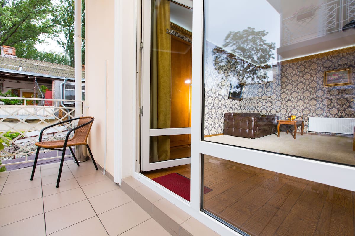 Chambre Double pour 1 personne, 1 chambre | Terrasse/Patio