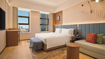 Habitación Deluxe, 1 cama King size | Internet por cable gratis