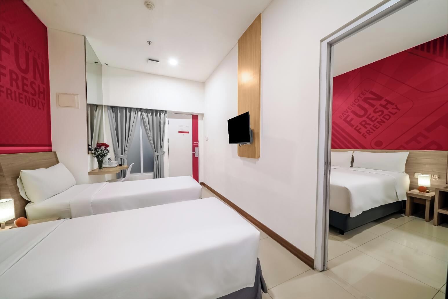 Minibar, in-room safe, desk, rollaway beds