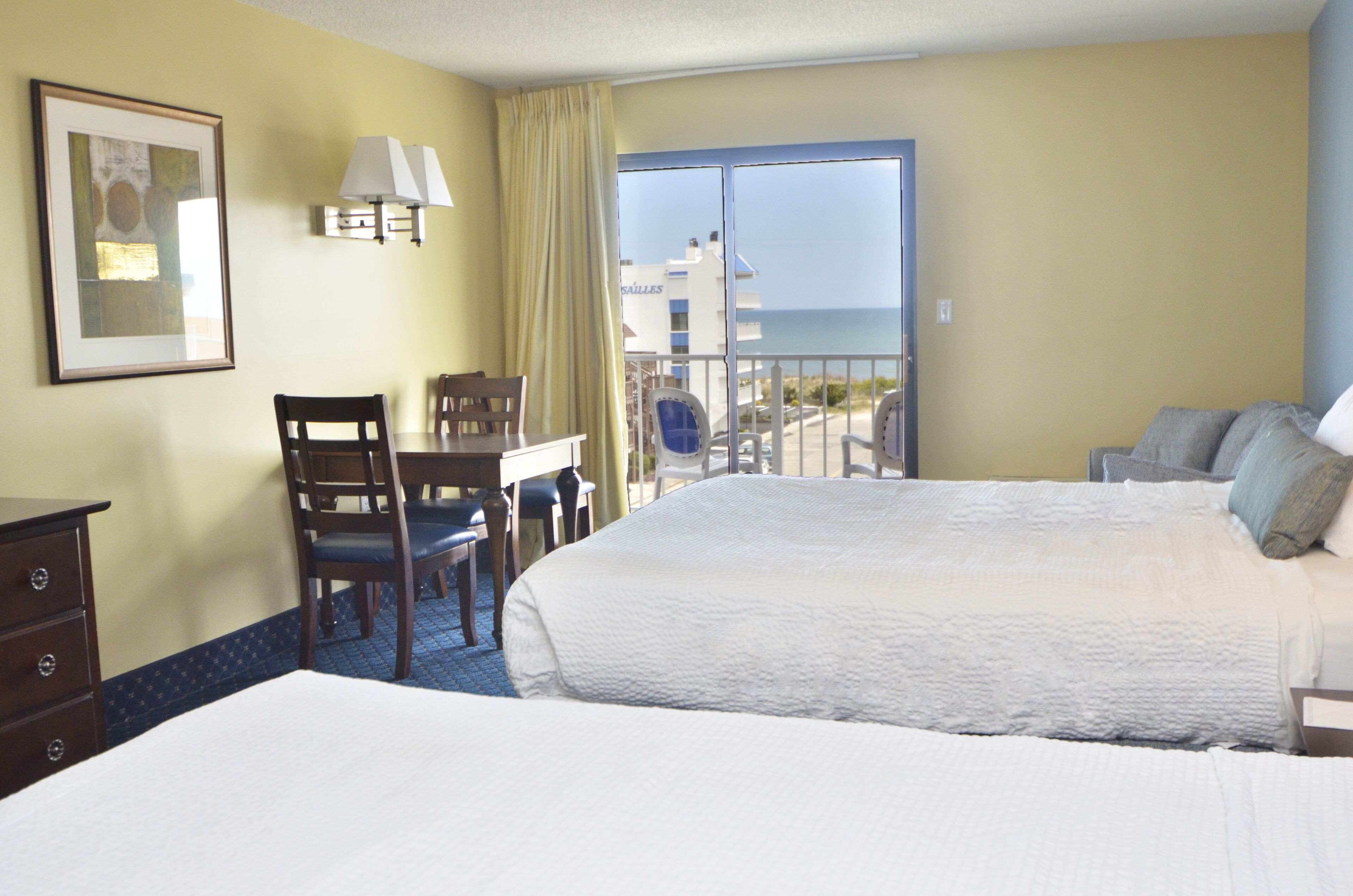 Blackout drapes, iron/ironing board, free WiFi, bed sheets