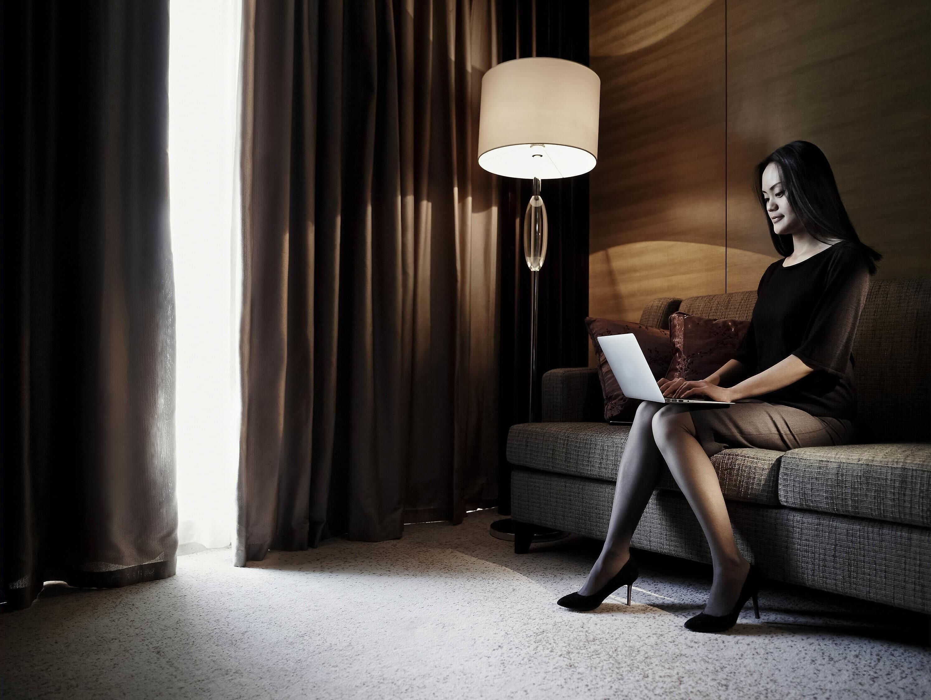 行政雙床房, 2 張單人床 | 迷你吧、房內夾萬、書桌、遮光窗簾/窗簾