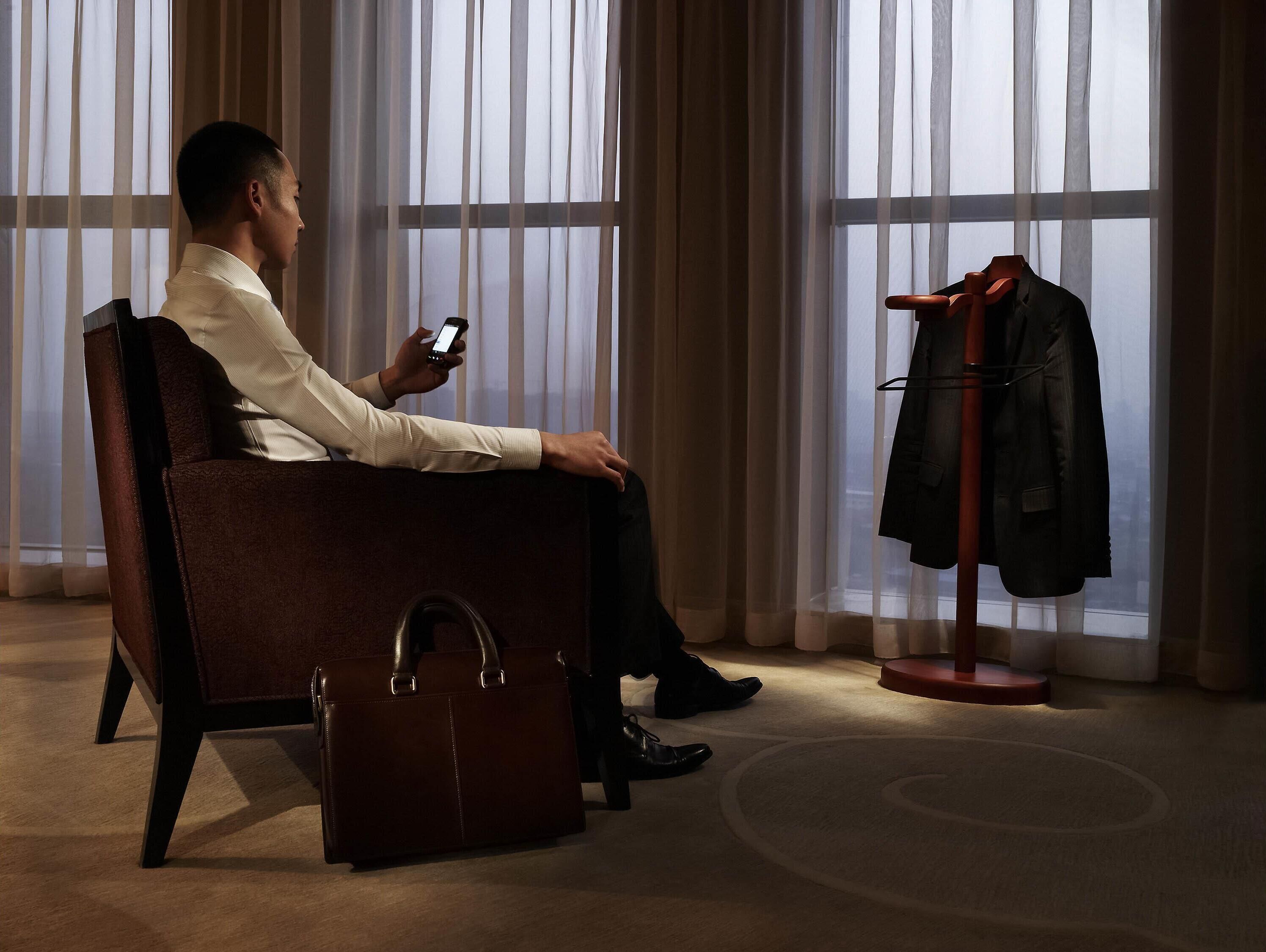 行政客房, 1 張特大雙人床 | 迷你吧、房內夾萬、書桌、遮光窗簾/窗簾