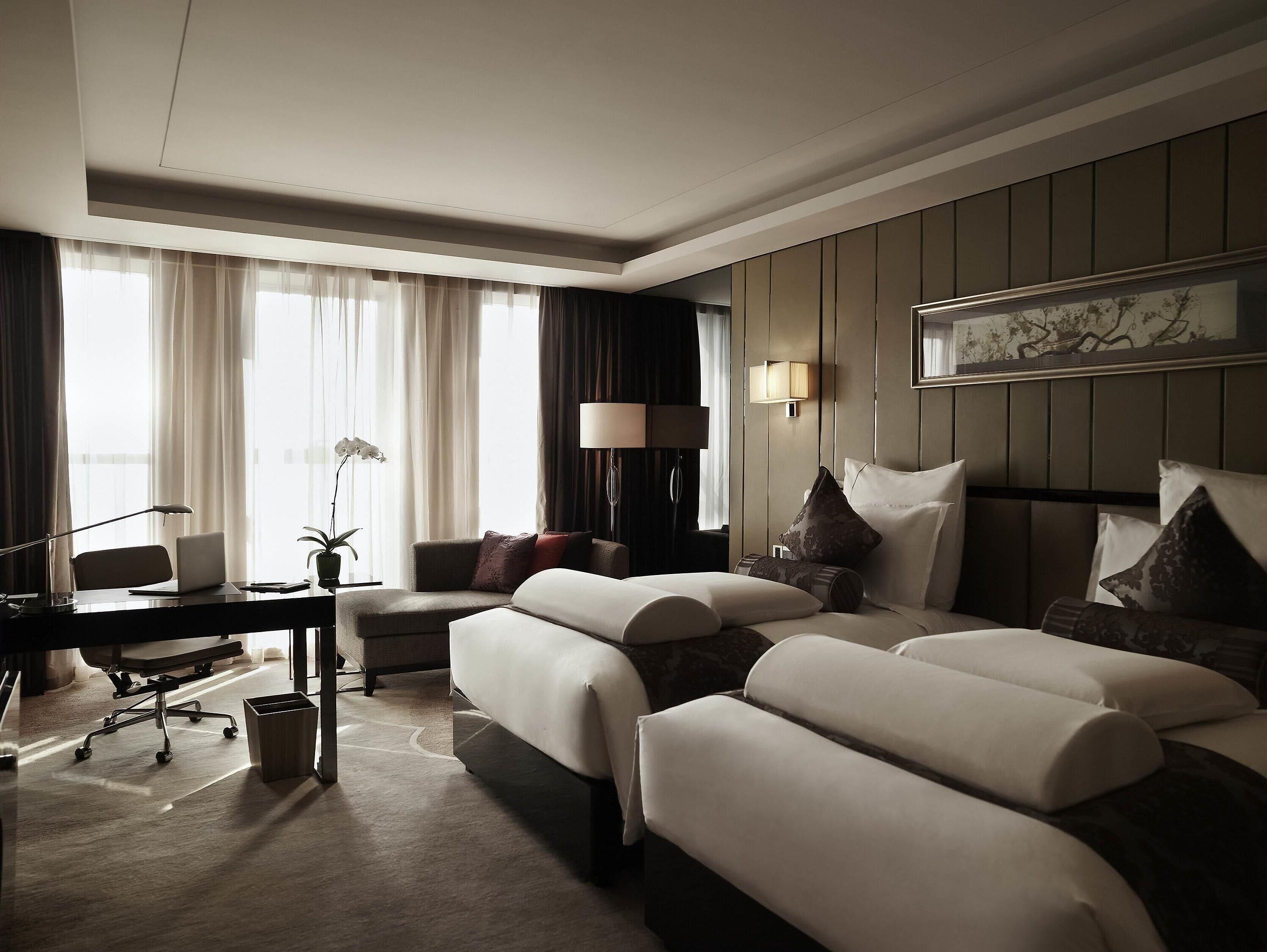 高級雙床房, 2 張單人床 | 迷你吧、房內夾萬、書桌、遮光窗簾/窗簾