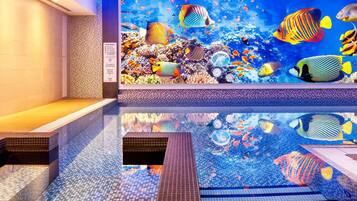 Una piscina techada