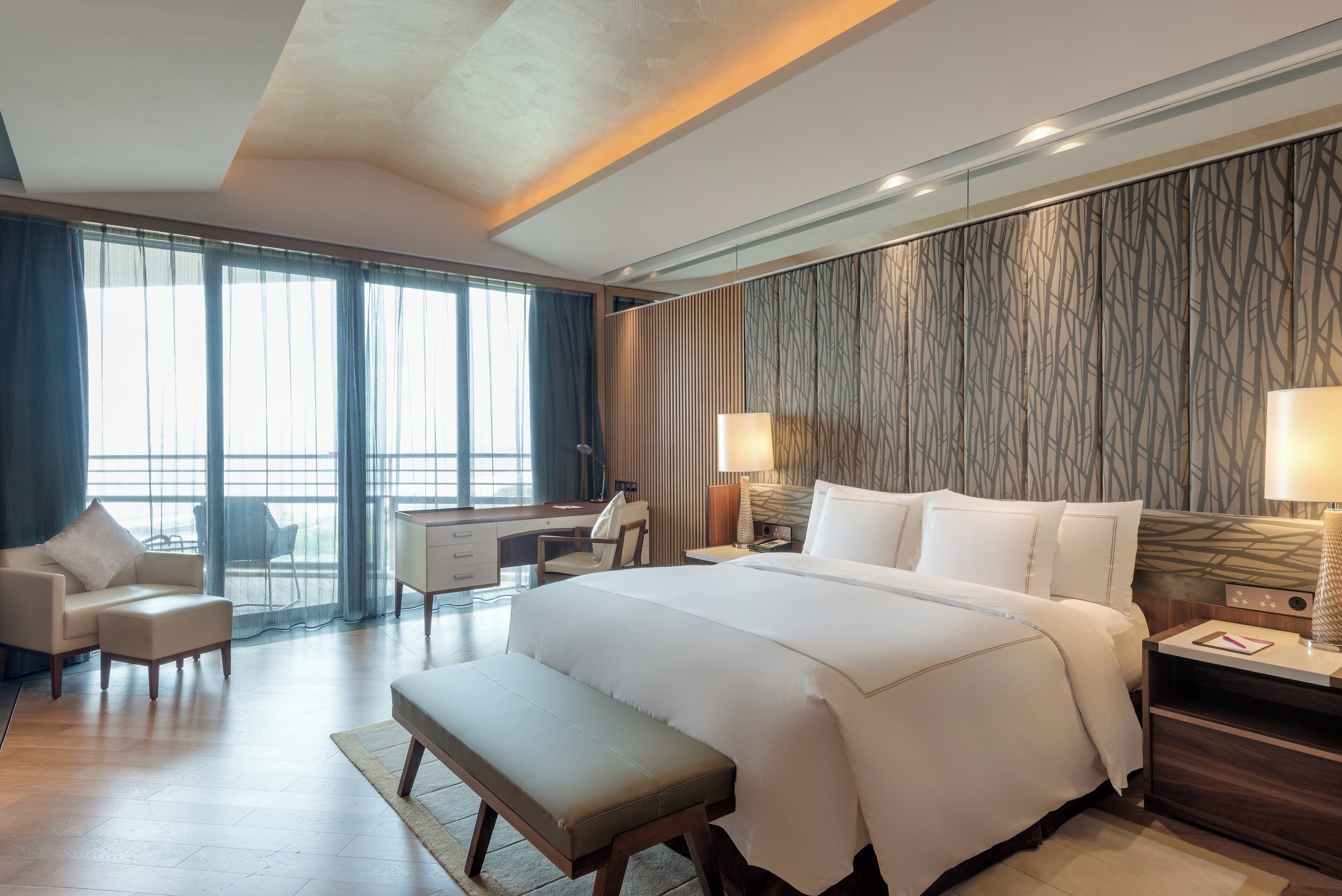 Hypo-allergenic bedding available, minibar, in-room safe, desk