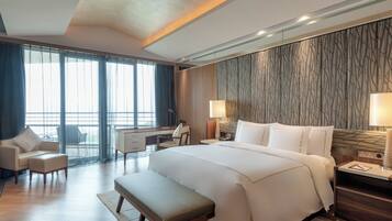 Hypo-allergenic bedding available, minibar, in-room safe, desk