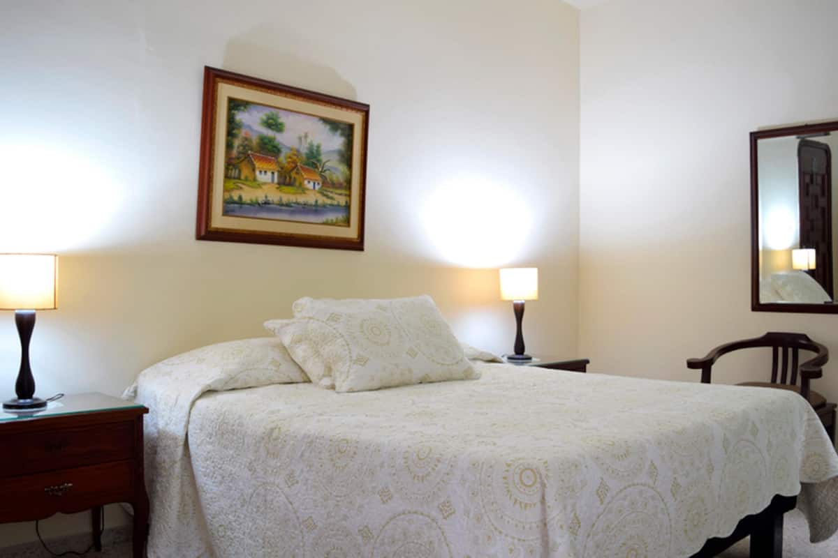 Down duvets, in-room safe, individually decorated