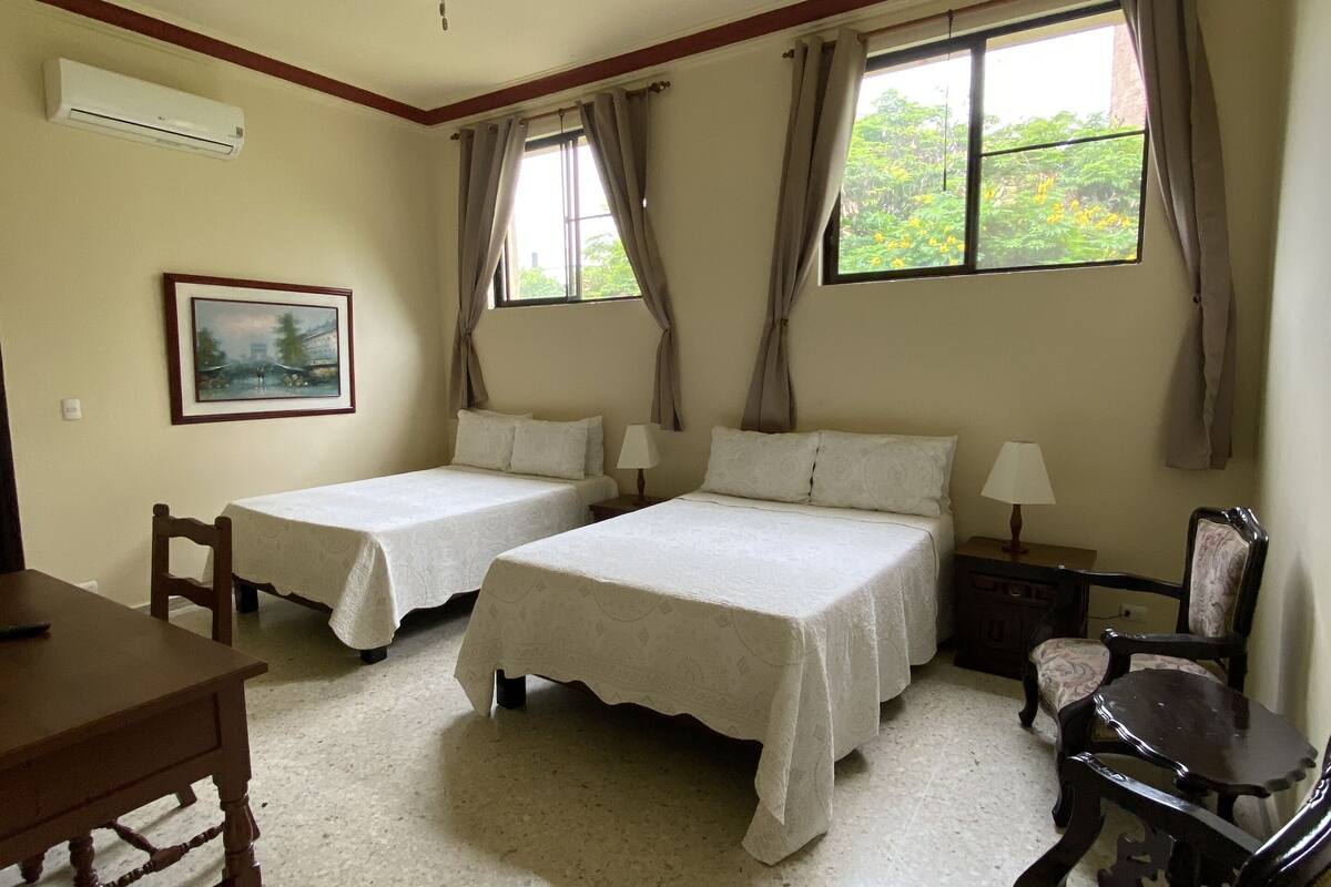 family double room | down duvets, in-room safe, individually decorated