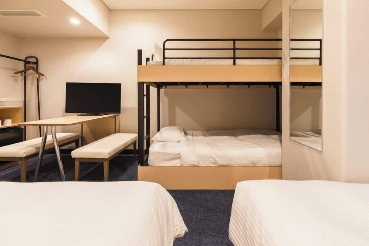 Down duvets, blackout curtains, free WiFi, bed sheets