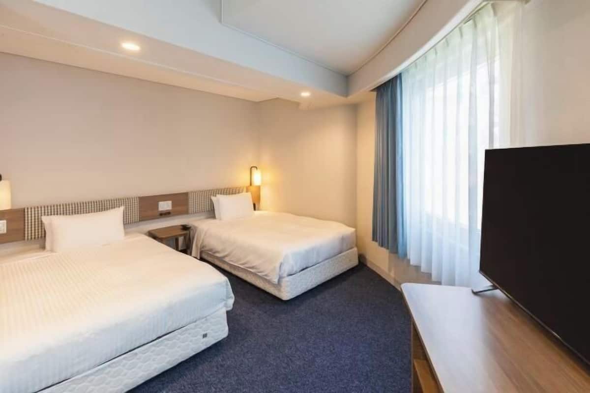 Down duvets, blackout curtains, free WiFi, bed sheets