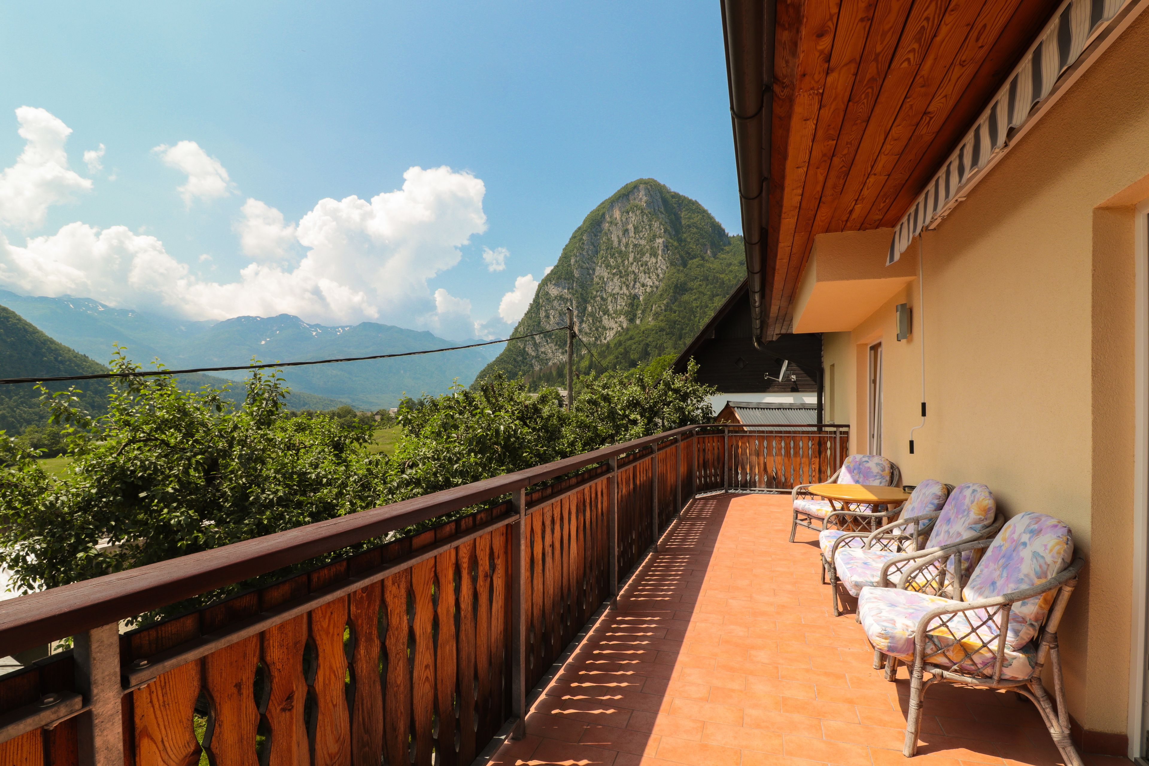 Luxury-Apartment, 2 Schlafzimmer, Küche | Terrasse/Patio