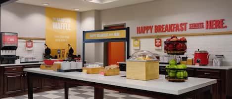 Colazione a buffet inclusa, servita tutte le mattine