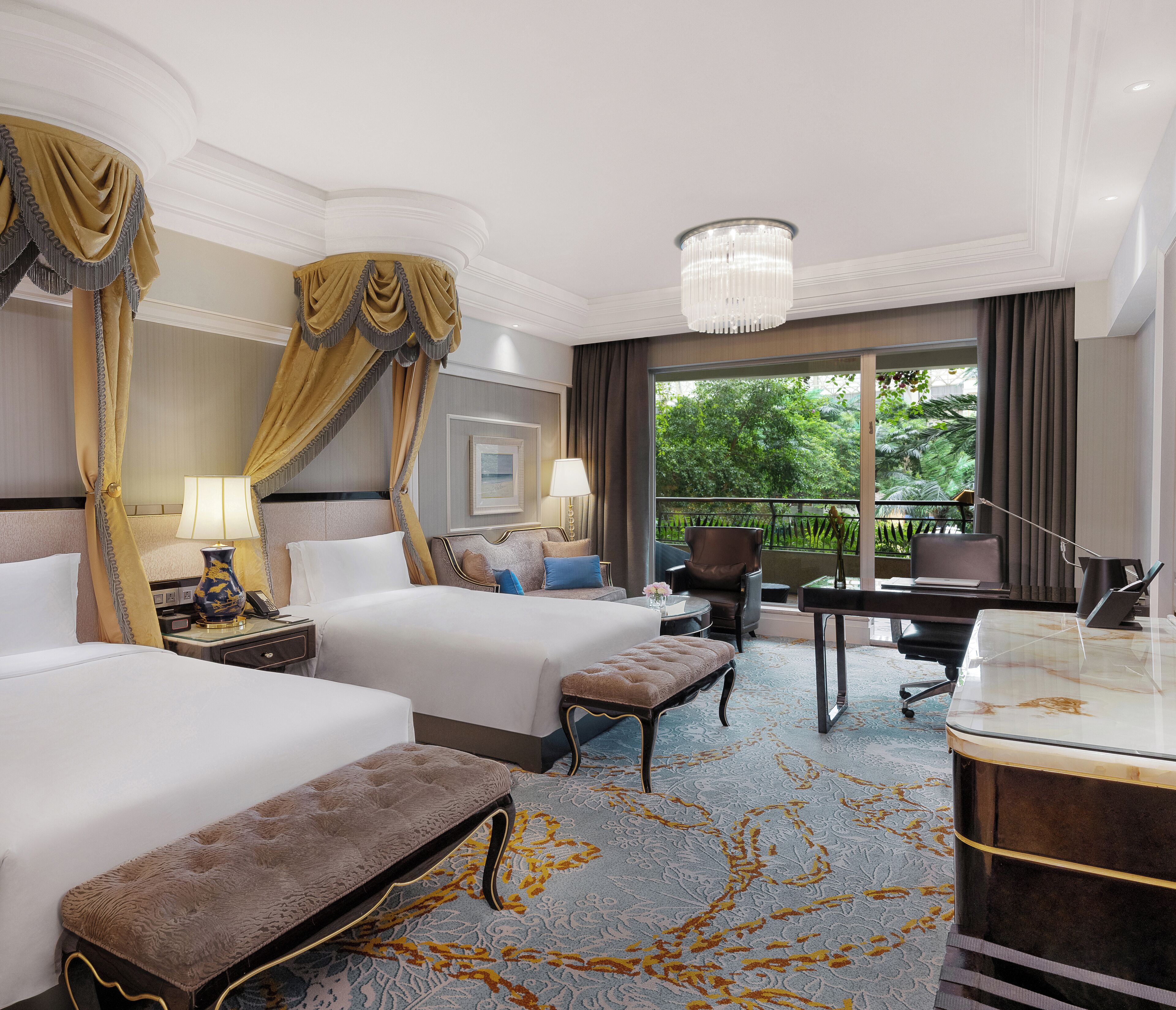 premium room, 2 single beds | 1 bedroom, premium bedding, down duvets, minibar