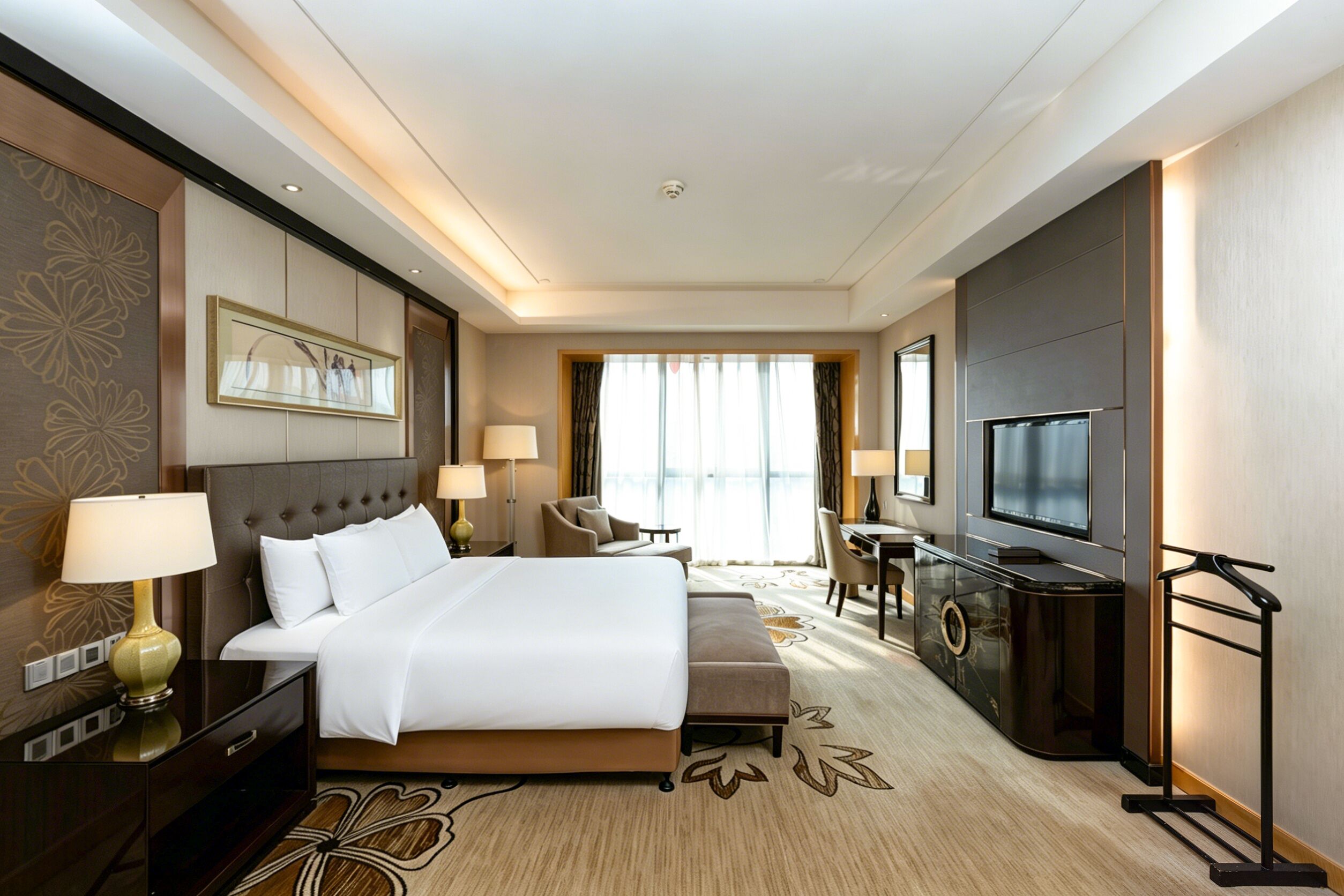 Minibar, in-room safe, desk, iron/ironing board
