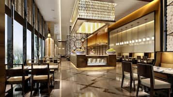 2 間餐廳,供應早餐、午餐和晚餐,國際料理
