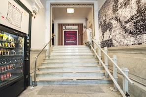 Interior entrance