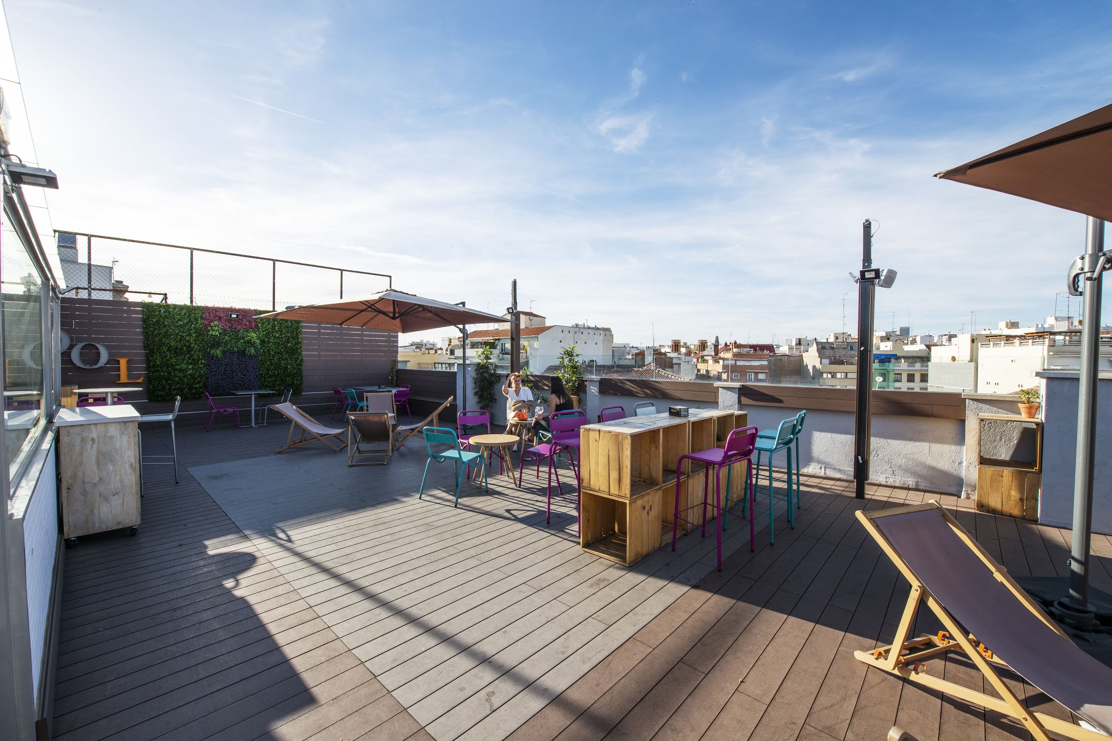 Rooftop terrace