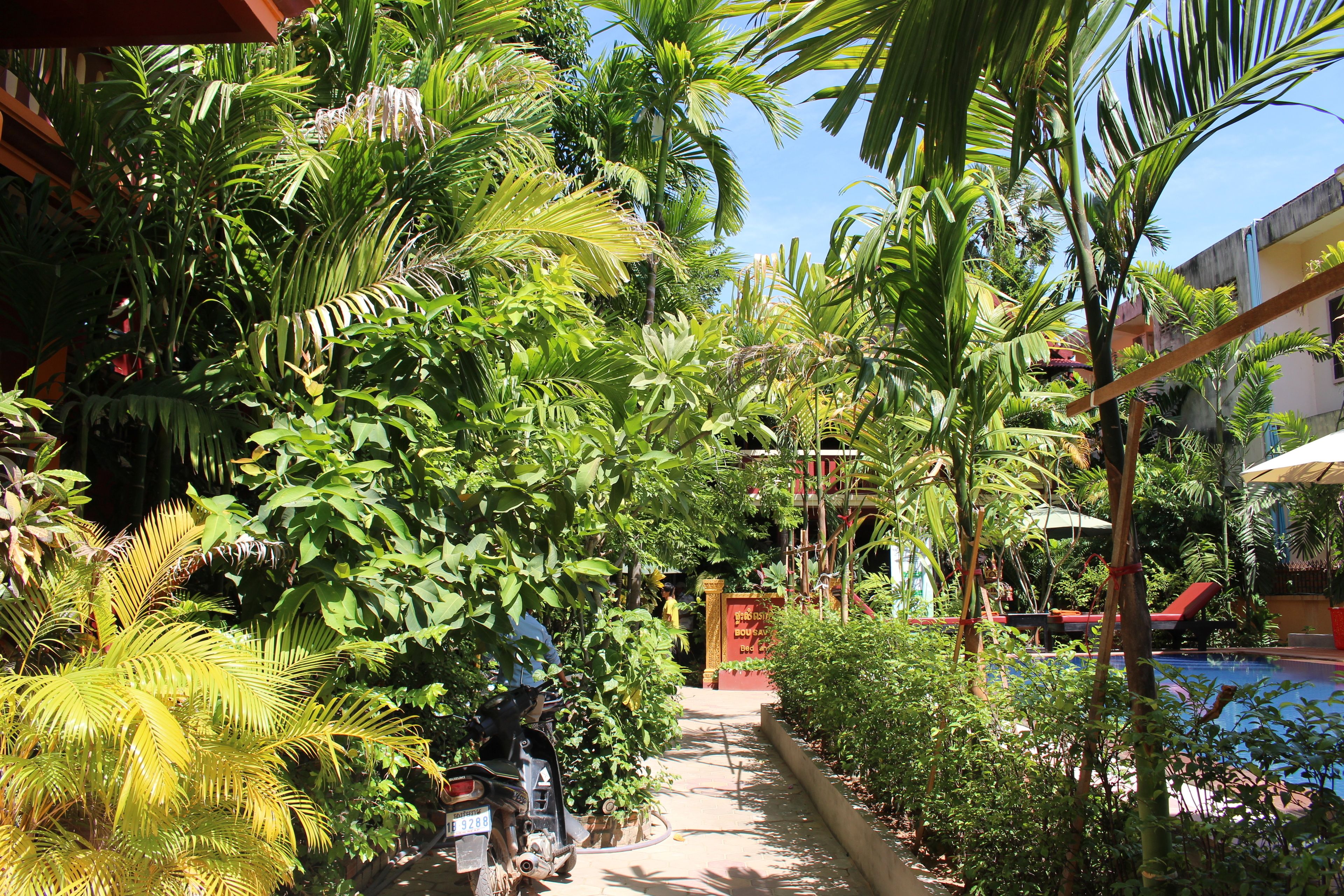 Enceinte de l’hébergement