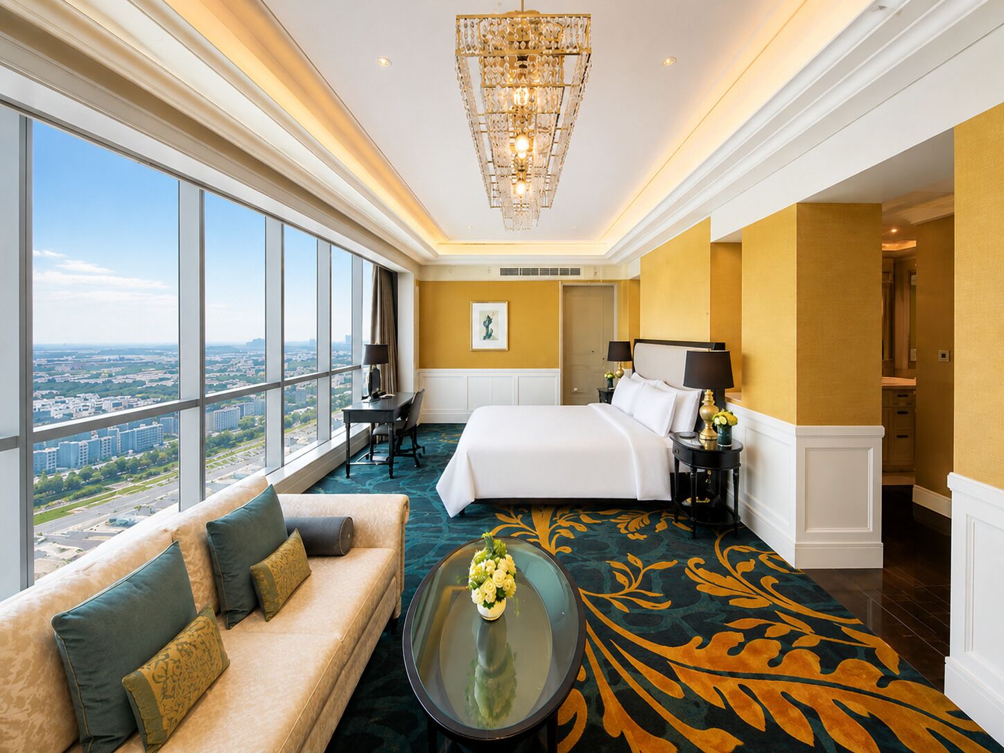 Premium bedding, in-room safe, desk, laptop workspace