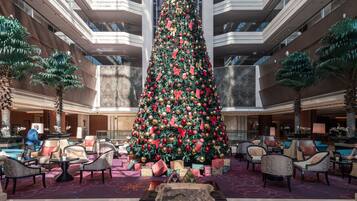 Coin salon dans le hall