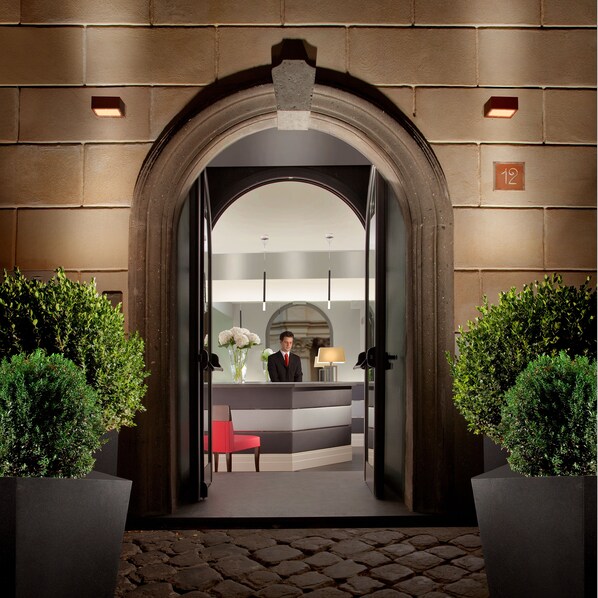 Entrée de l’hébergement