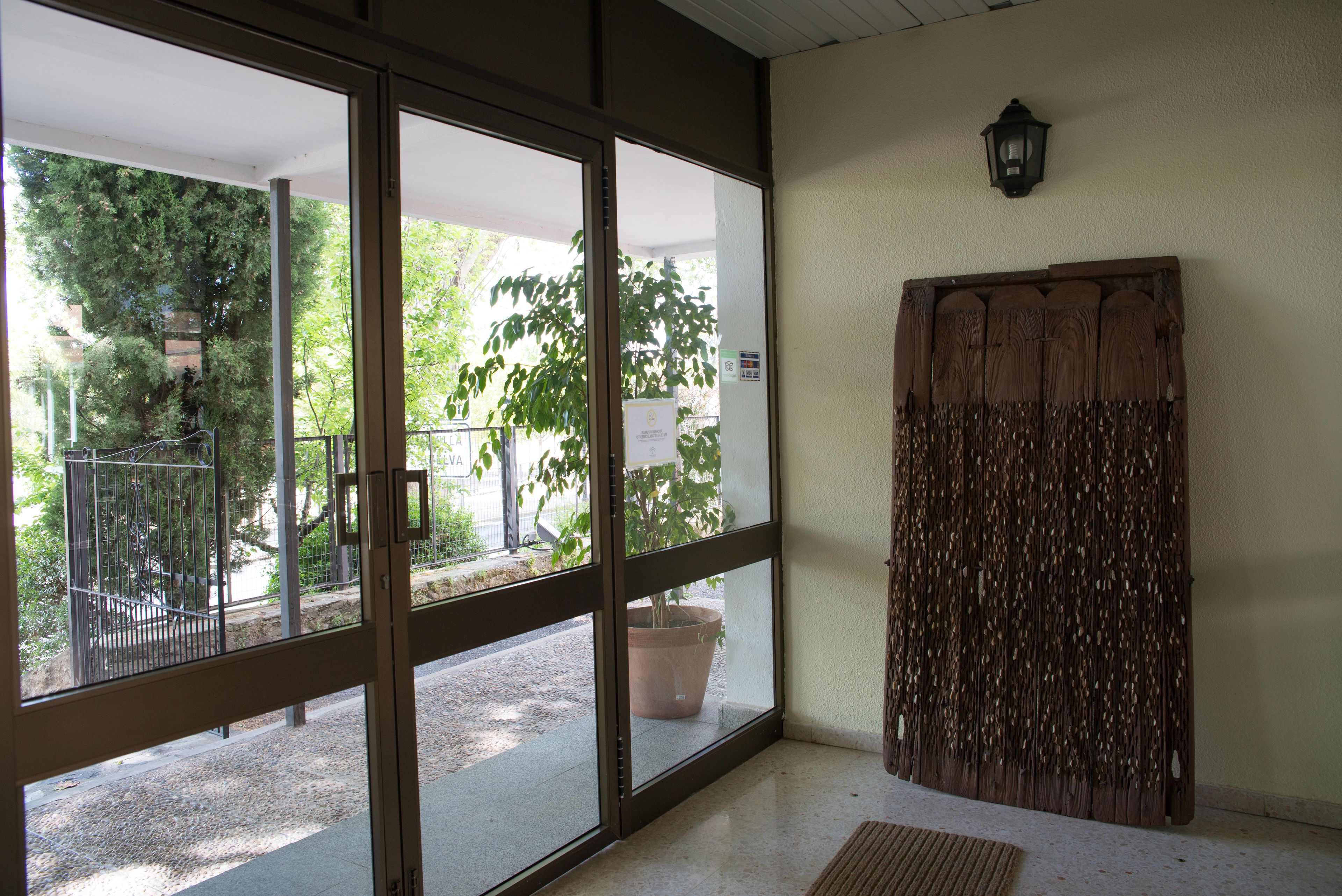 Interior entrance