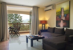 Apartment, 2 Bedrooms | Living room - The Palm Seychelles (Mahé Island)