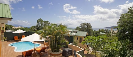 Utsikt fra overnattingsstedet