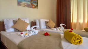 Apartment, Pool View | 2 bedrooms, in-room safe, blackout drapes, iron/ironing board - The Palm Seychelles (Mahé Island)